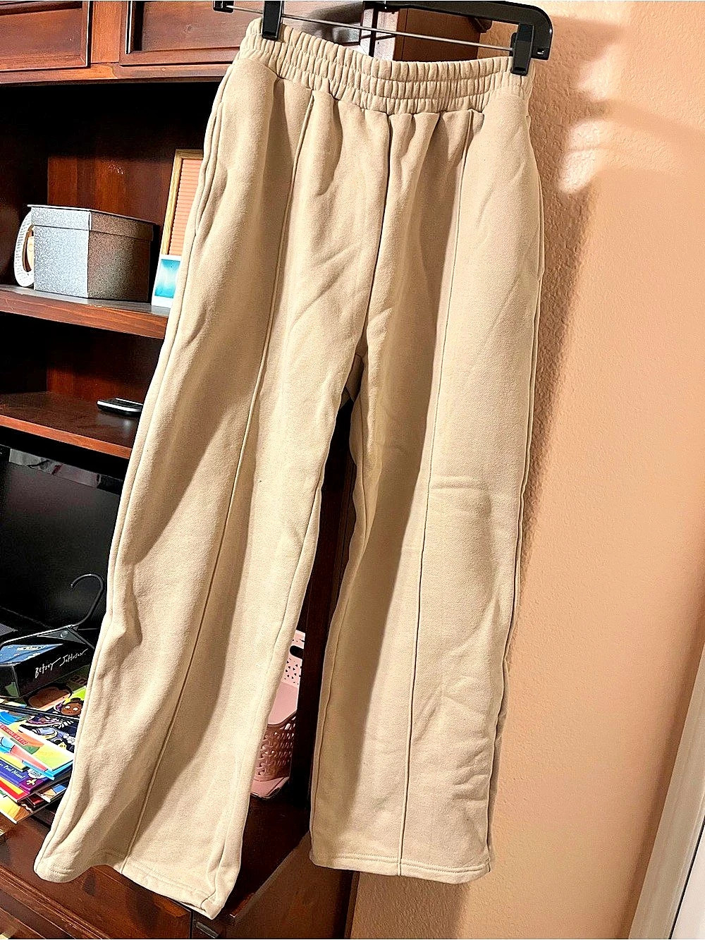 Gap Seamed Wide-Leg Sweatpants